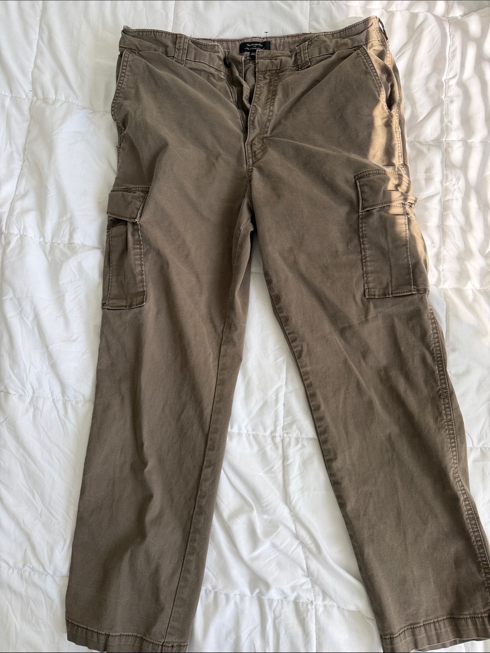 Banana Republic Men's Cargo Pants in Taupe Brown
